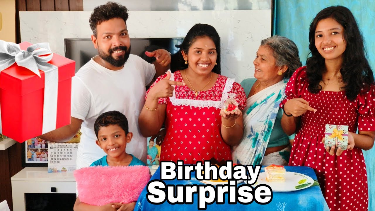 Birthday ❤️ Surprise 🎁 Kavi 💎 അമ്മ കൊടുത്ത Diamond 💍 Gift