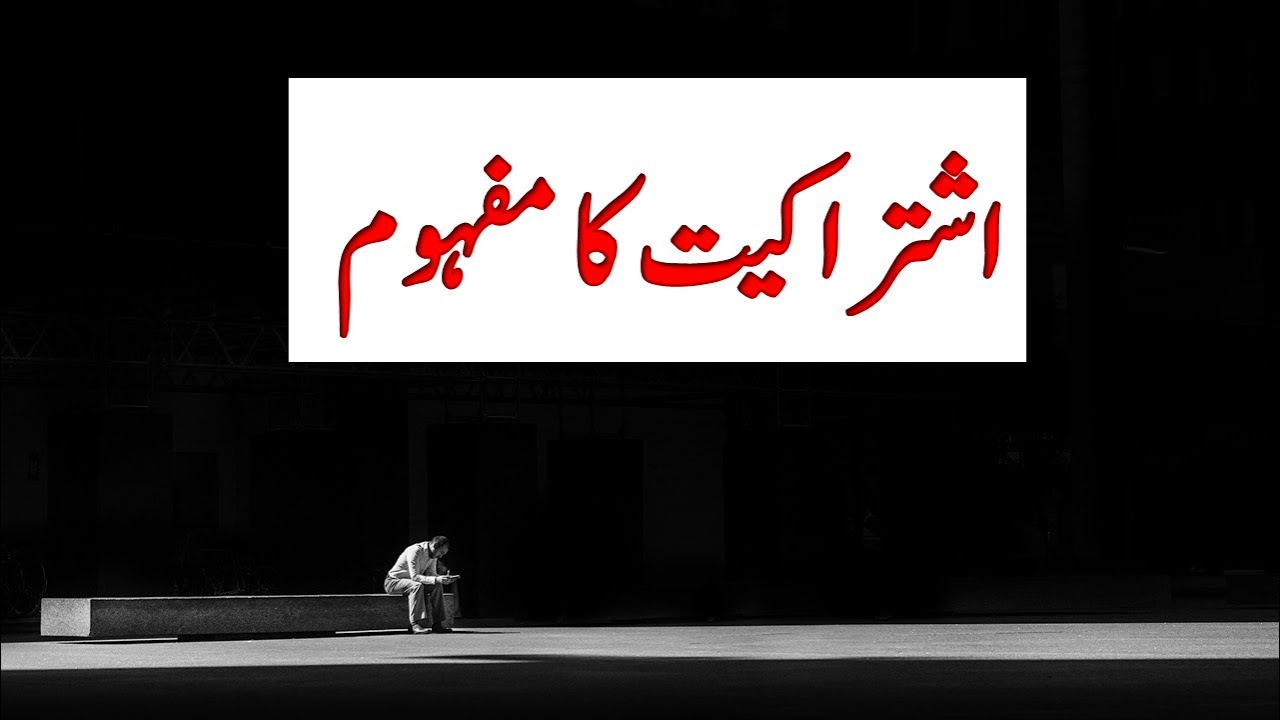 What is Socialism | اشتراکیت کیا ہے | Socialism | اشتراکیت | SC Urdu Teacher