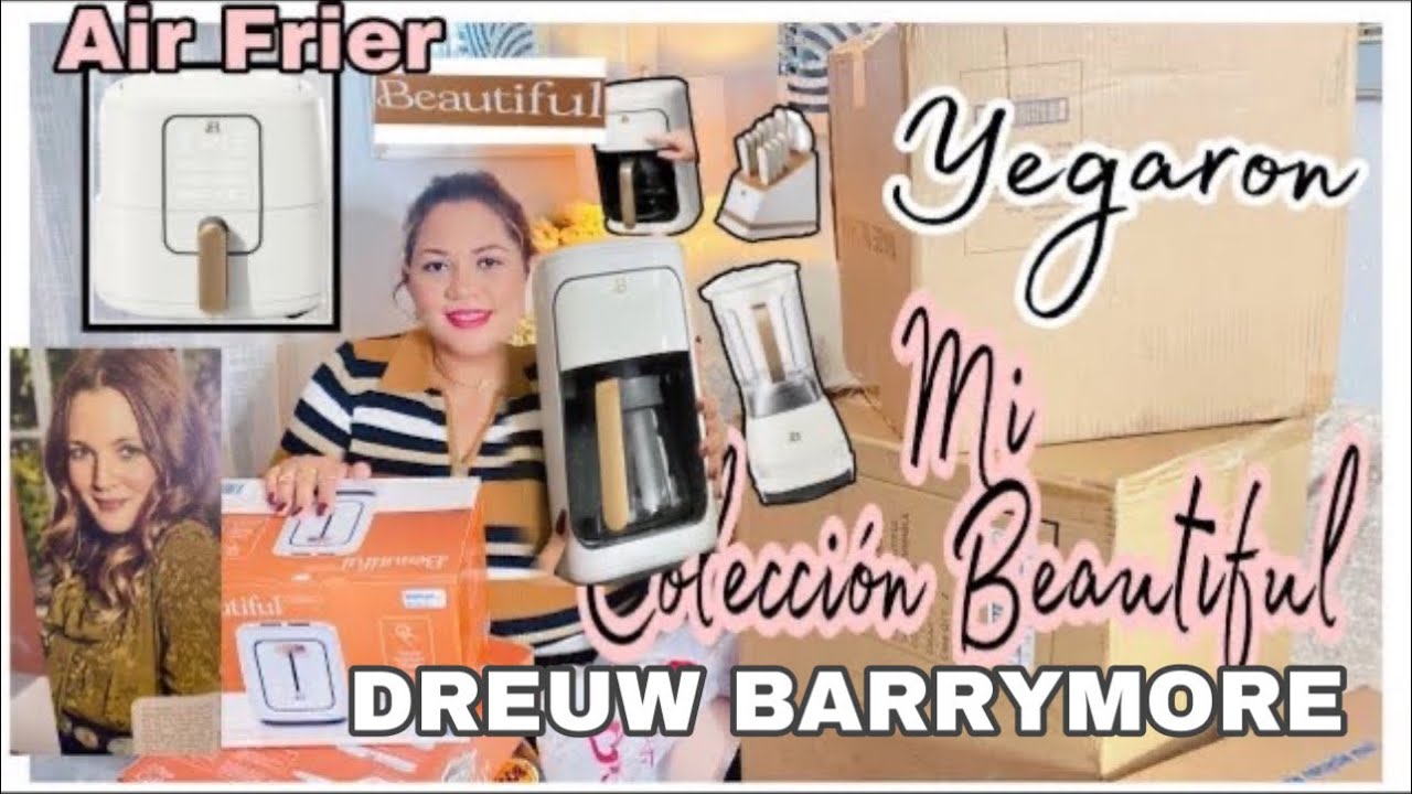 Compras Beautiful y Drew Barrymore Air Frier cafetera-licuadora-Tostadora🤩|VANESSA MI ESTILO