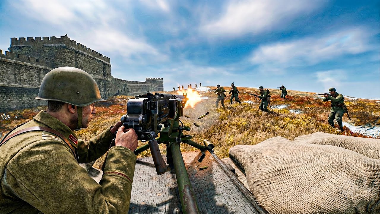Battle of The Great Wall - Big Bridge | Enlisted Online Game