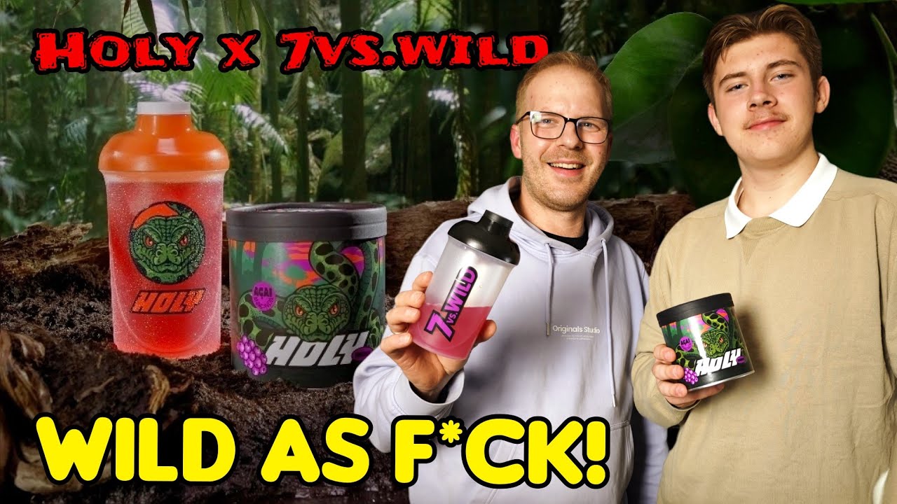 Acai Anaconda HOLY Energy Beerig x tropisch - code colinunddennis10 für Rabatt HOLY x 7 vs. Wild