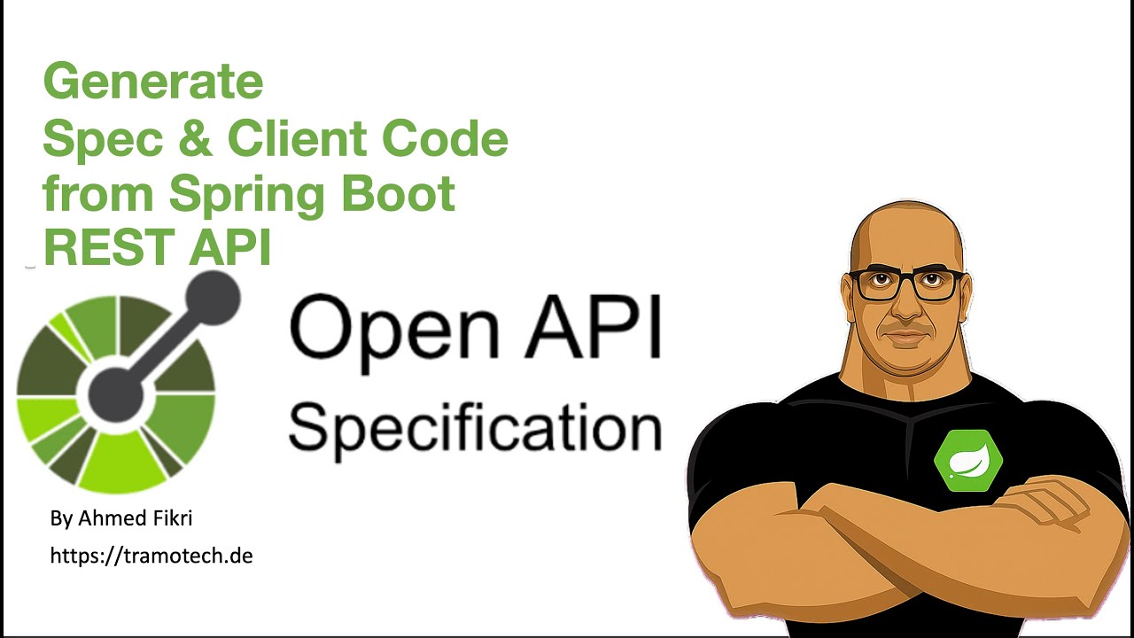 Generate OpenAPI Spec & Client Code from Spring Boot REST API