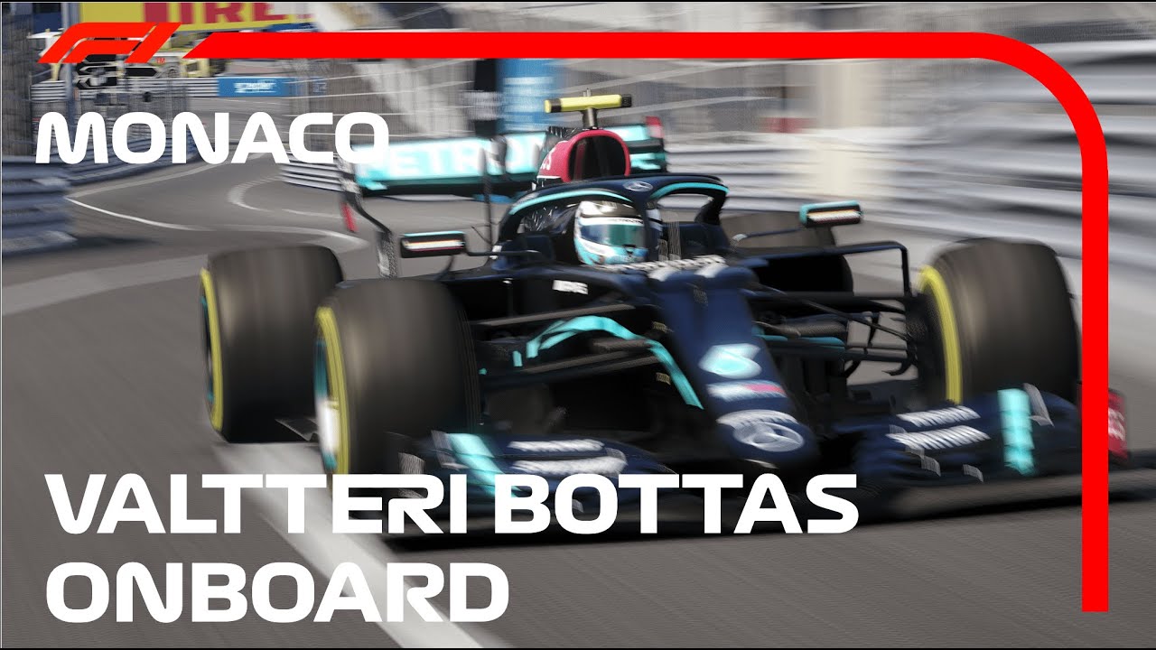F1 2020 Mercedes Onboard Monaco [Additional filters and audio changes]