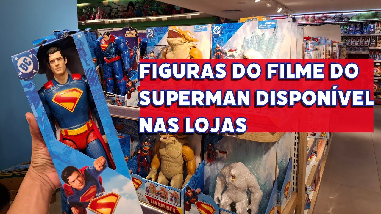 Superman 2025 (Filme) figuras da Spin Master, e algumas novidades |Hotwheels|Pokémon...