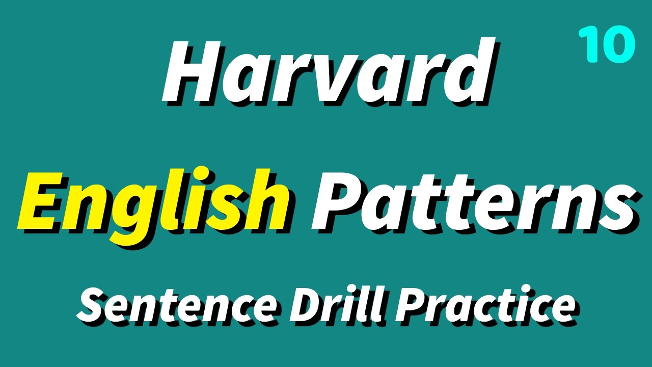 1000 English Universal Sentence Patterns, English listening and speaking exercises, English Thinking