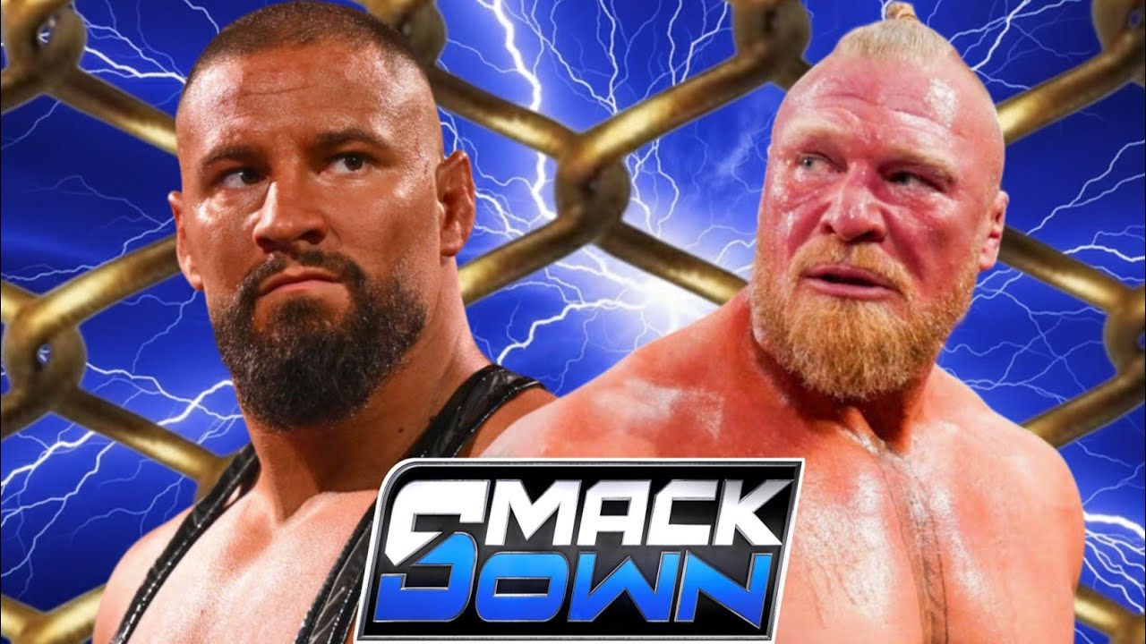 Brock Lesnar vs Bron Breakker WWE Smackdown 17 Jan 2026 Steel Cage Match - Wwe2k25 Game Play