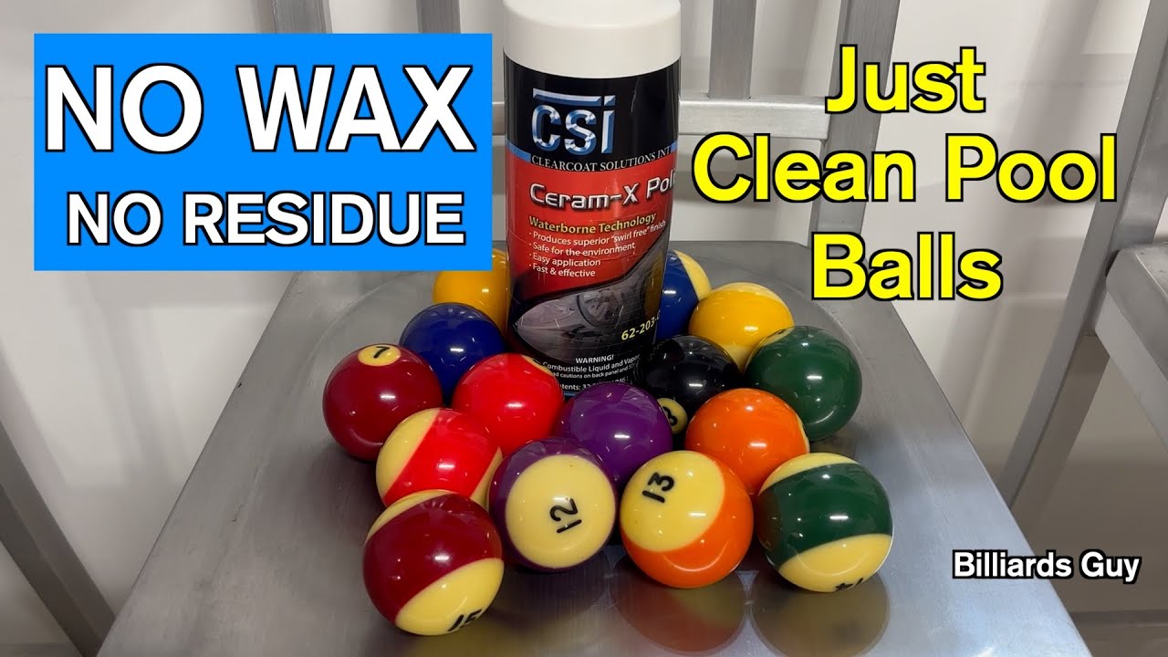 CSI Ceram-X for hand polishing pool balls