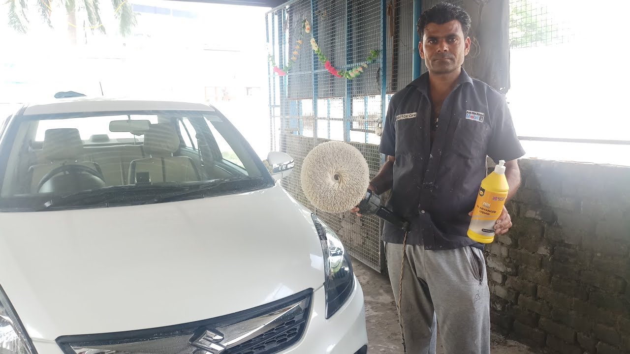 How to perform Rubbing & Polishing on a newly painted car panel || #RDxAutoStyling