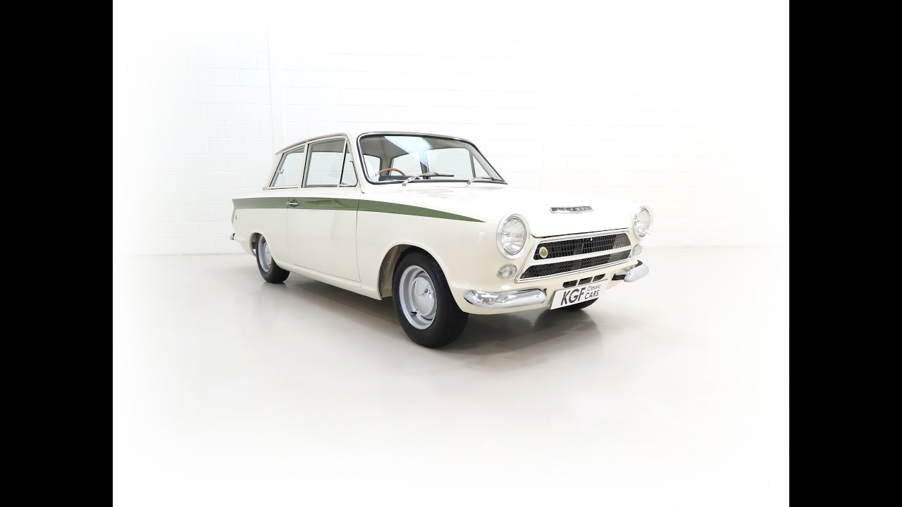 A Very Early Pre-Aeroflow Ford Lotus Cortina Mk1 Club Registered with Full History - SOLD!