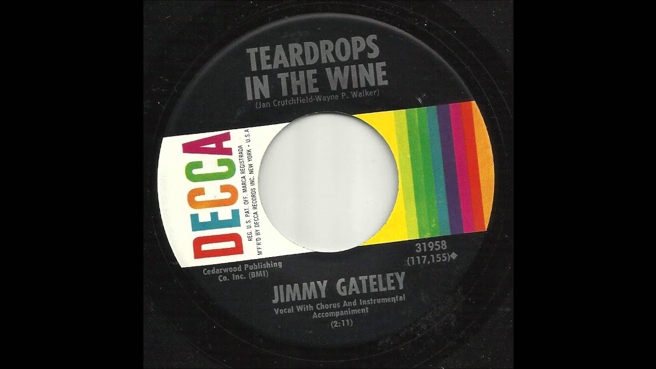 Jimmy Gateley - Teardrops In The Wine