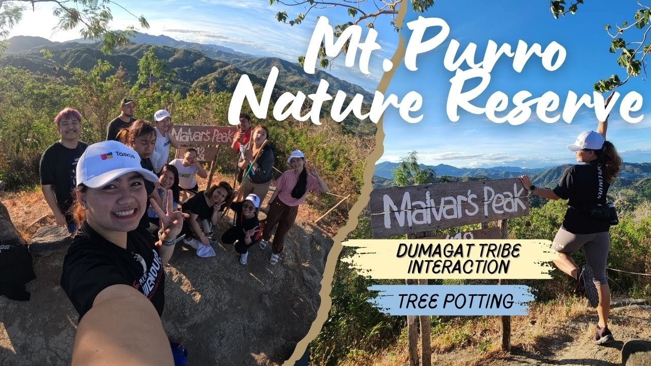MT. PURRO NATURE RESERVE: TaskUS Outreach Activity | Tree Potting x Dumagat Tribe Interaction