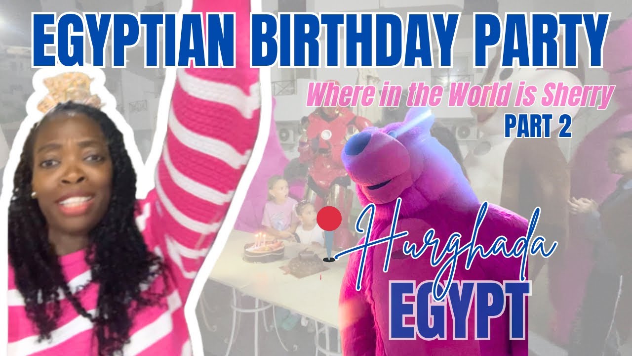 День рождения в египетском стиле 🇪🇬 | 1.28 🎂🧁