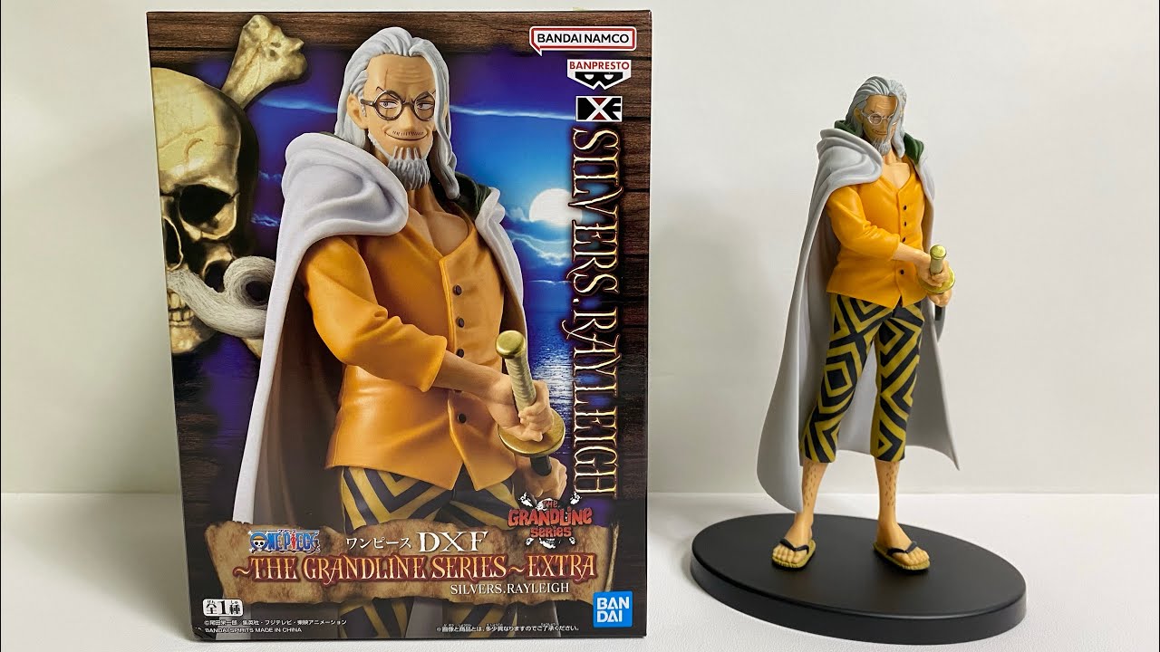 ONE PIECE SILVERS RAYLEIGH THE GRANDLINE SERIES EXTRA Figure | Unboxing & Details