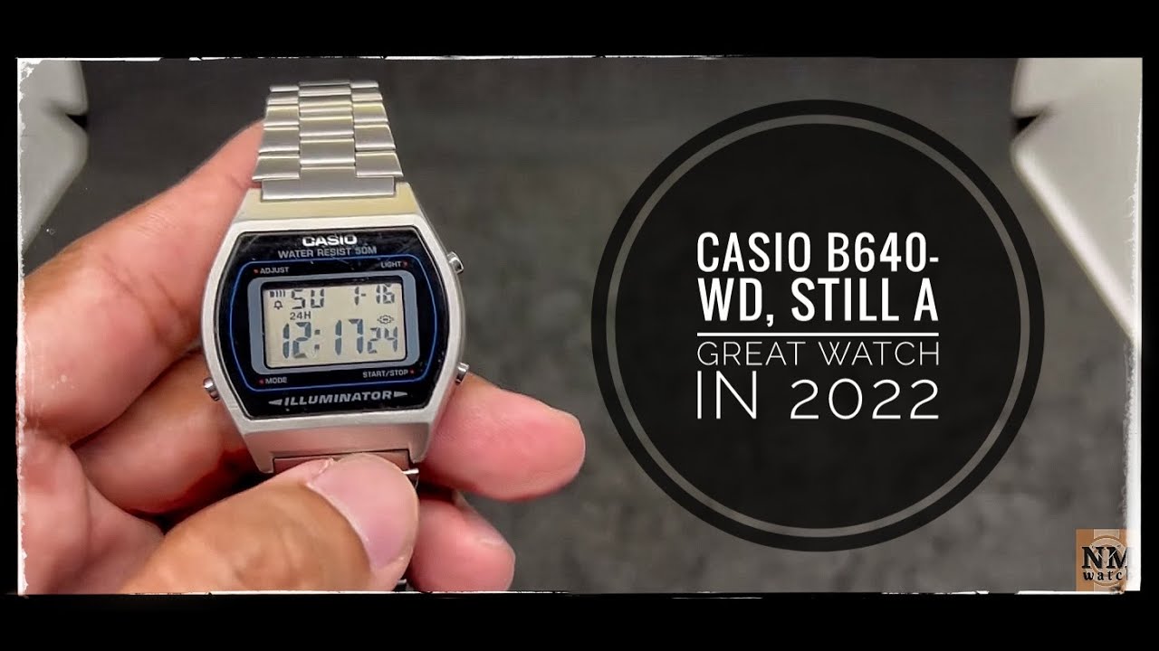 Пересмотр коллекции часов №6: Casio B640WD #casio