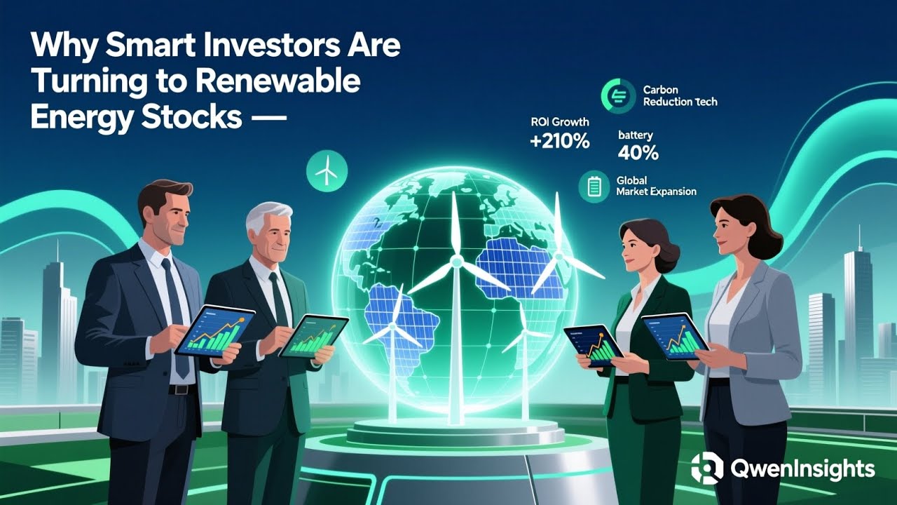 The Future Is Green: Why Smart Investors Are Turning to Renewable Energy Stocks 🌱⚡