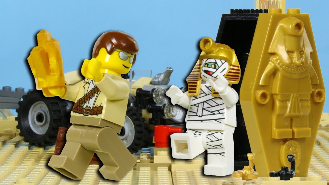 LEGO City Egyptian Mummy Fail STOP MOTION LEGO City Pharaoh Tomb Explorer | Billy Bricks | WildBrain