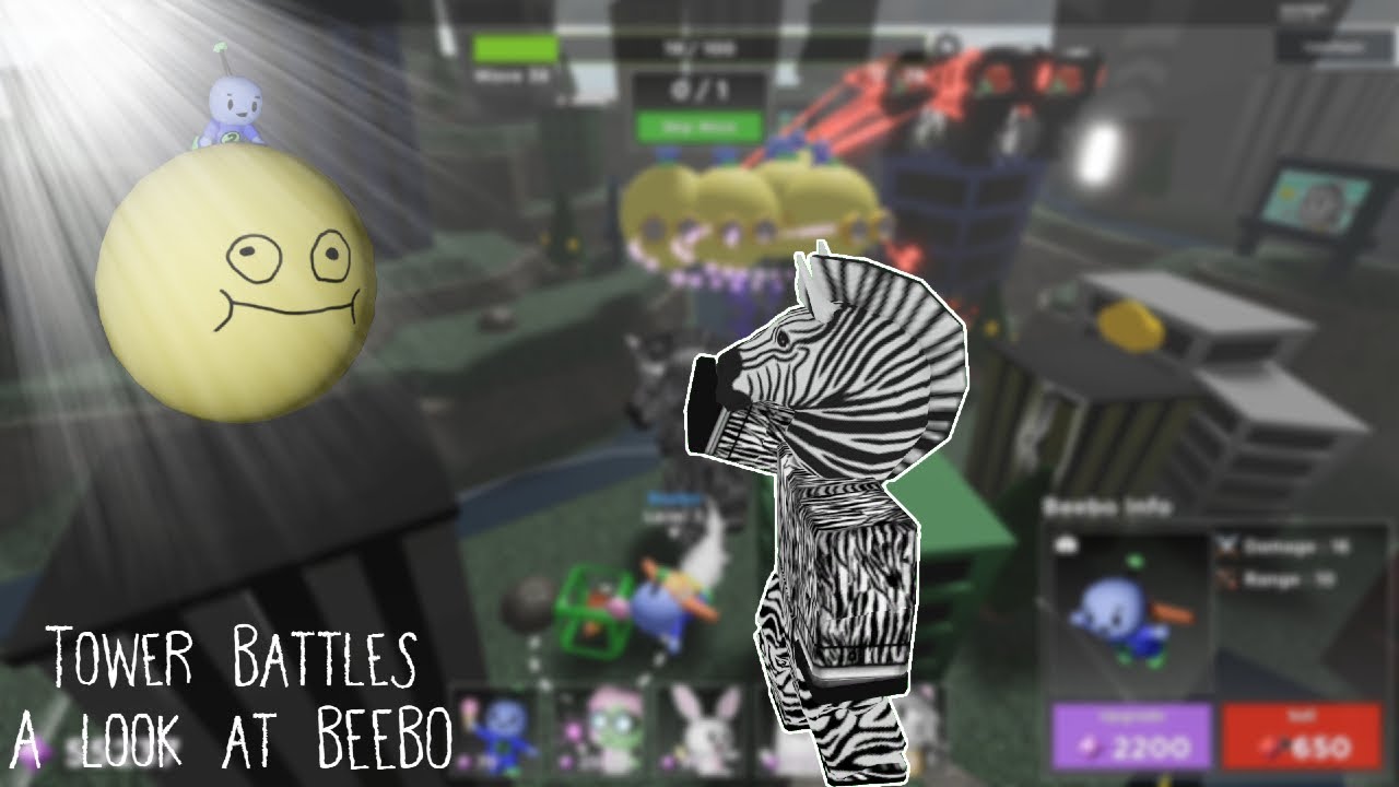 Tower Heroes (A Look At Beebo)- Roblox