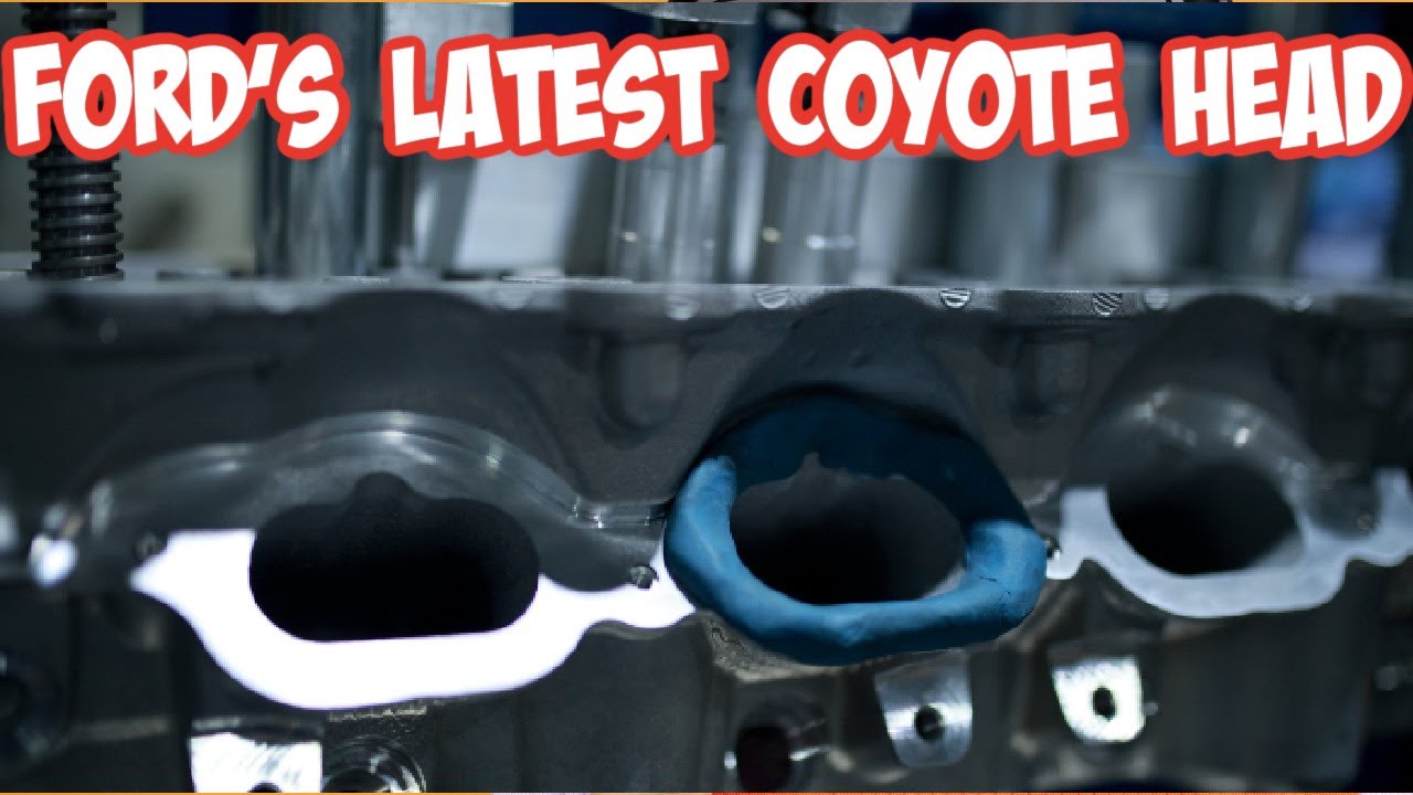 Тест потока воздуха в головке блока цилиндров Coyote Gen 4 F150 и глубокое погружение