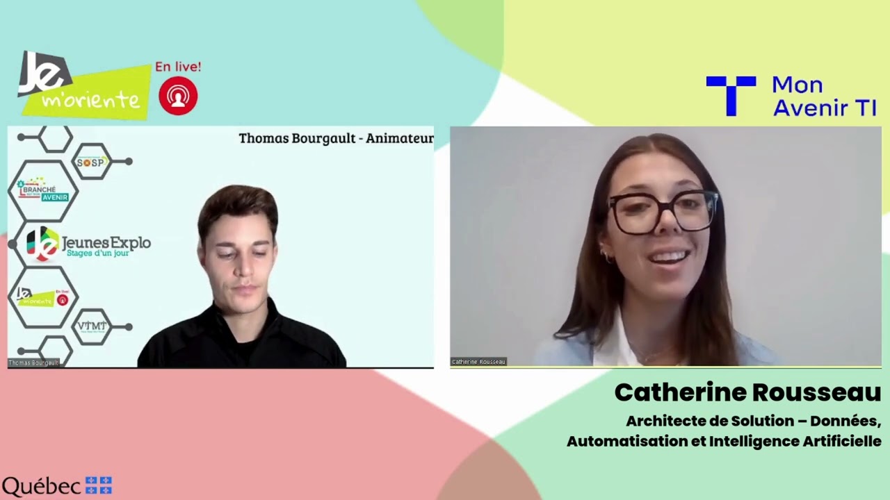 Ep 180 -JE m'oriente en live Architecte de Solution Données Automatisation Intelligence Artificielle