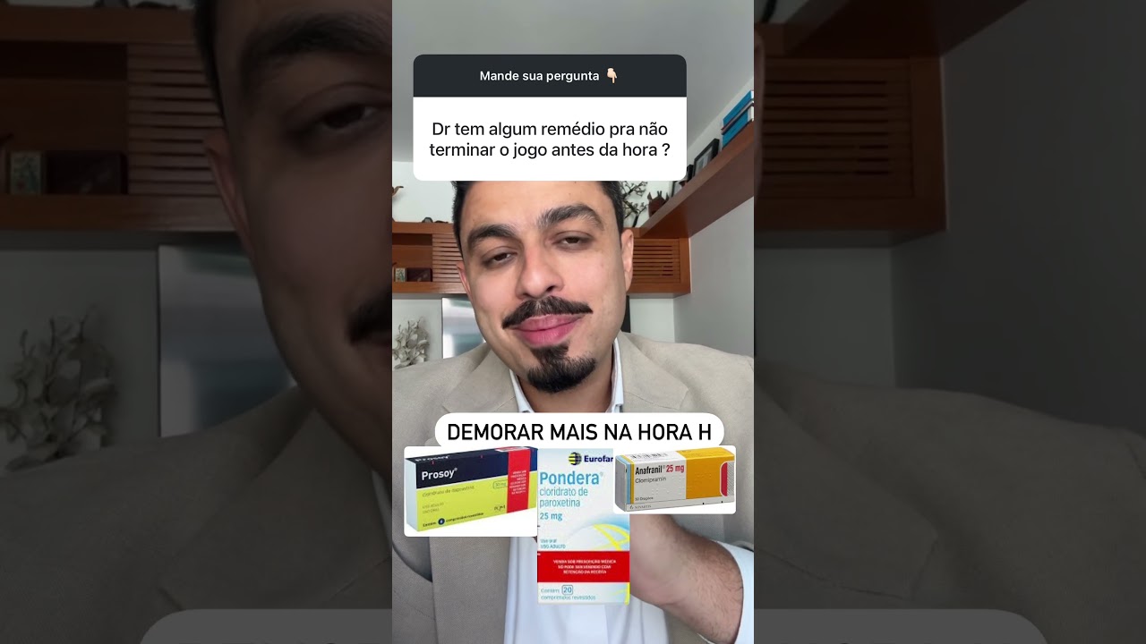 Ejacula&ccedil;&atilde;o Precoce - Medicamentos. Voc&ecirc; j&aacute; usou algum desses ? 👇🏻