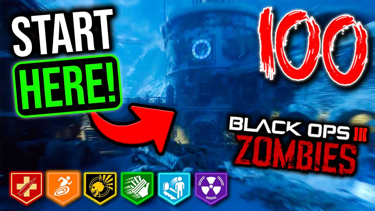 ЛУЧШАЯ КАРТА для начала изучения COD Zombies!