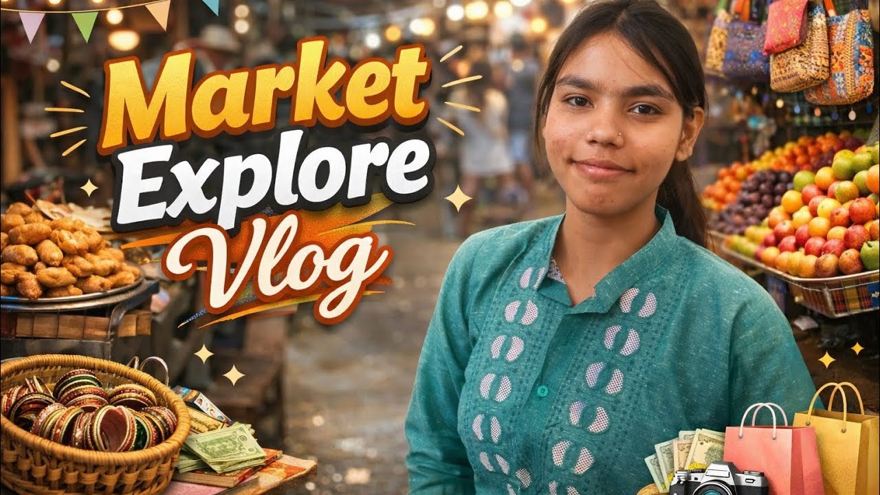 Market explore vlog