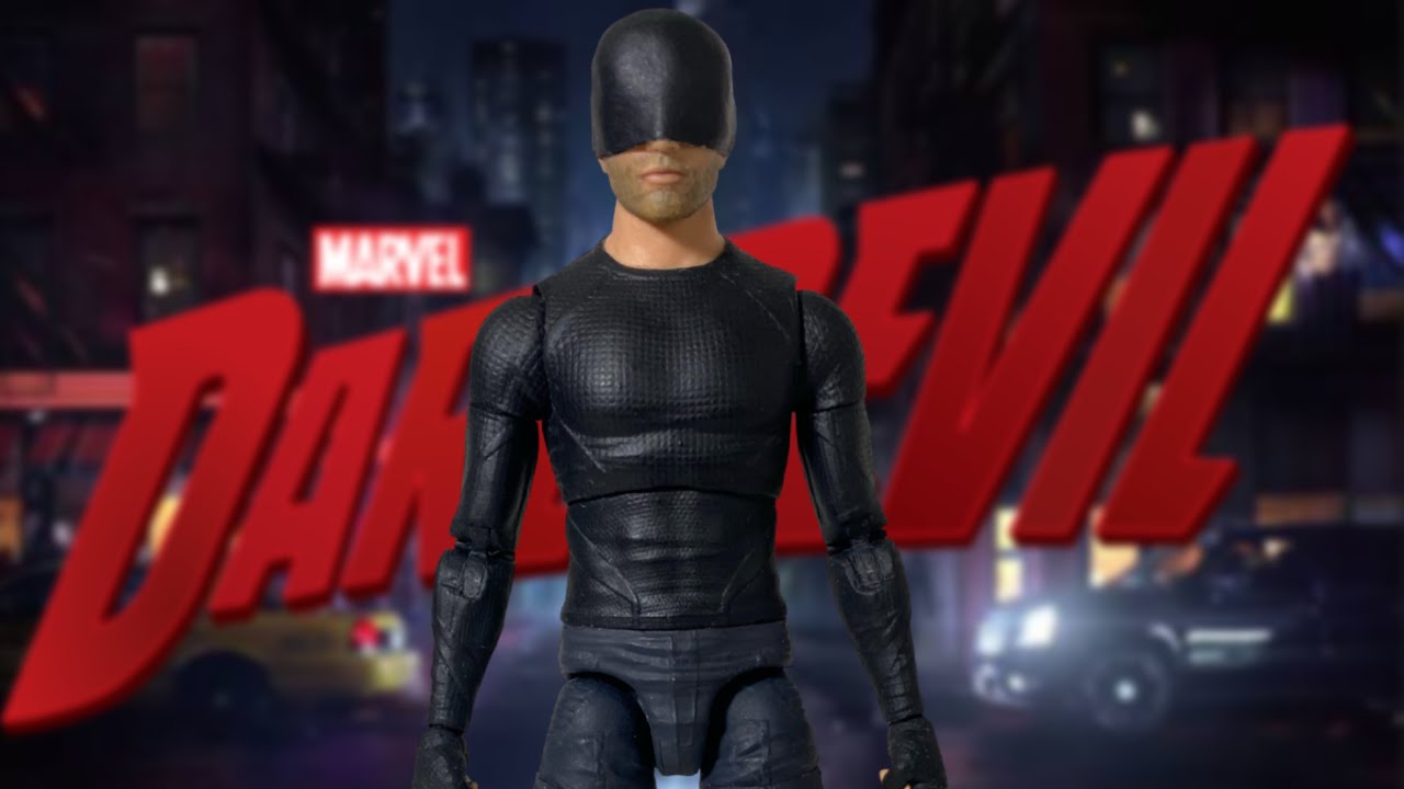 Custom Daredevil Traje Casero de La Serie de Netflix Marvel Legends.