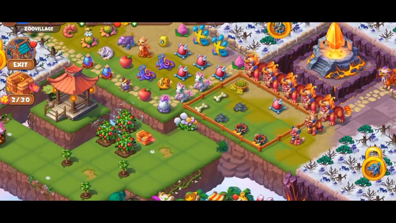 zoovillage challenge!!mergestkingdom