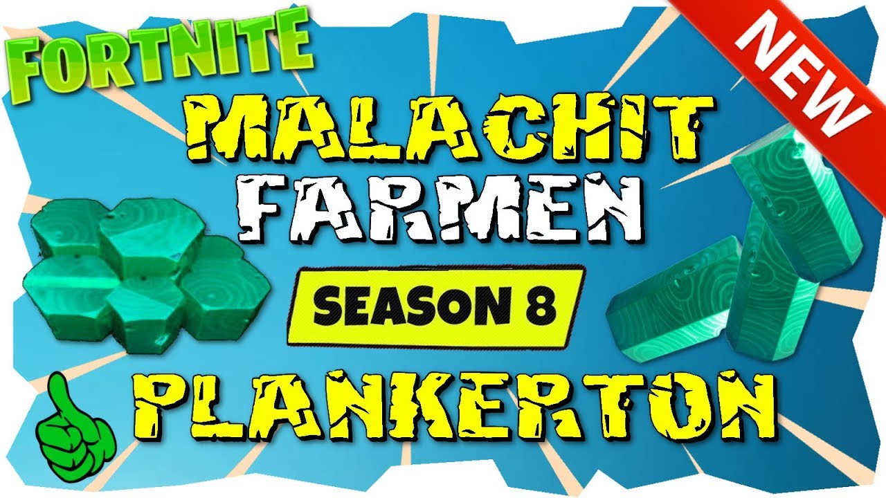 Malachit Farmen Plankerton - Fortnite Farmen Rette die Welt