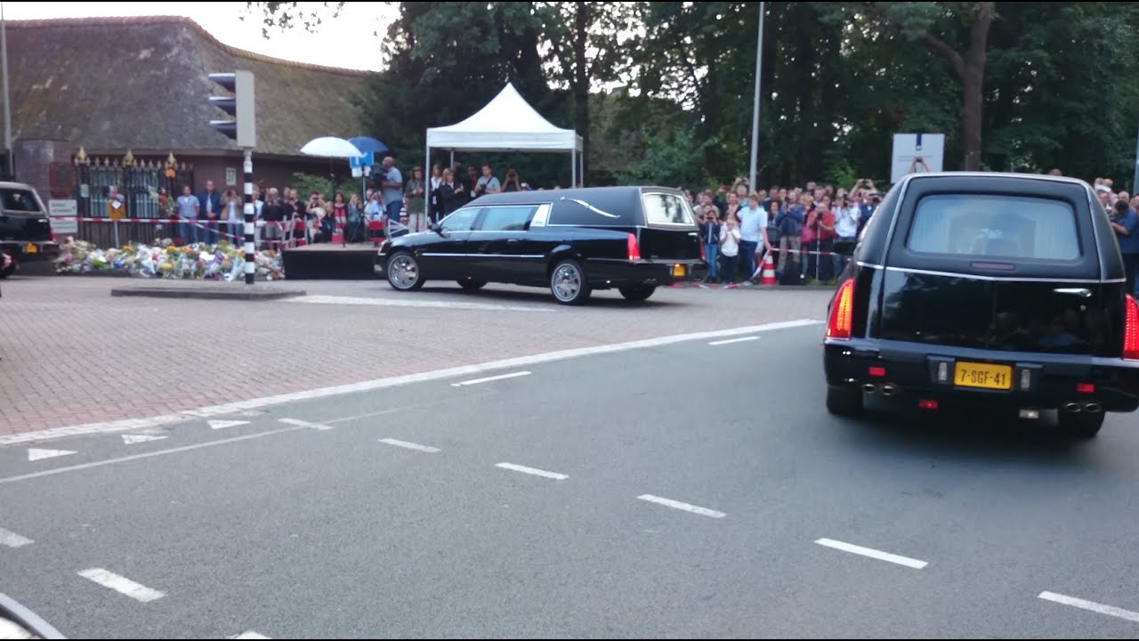 [4K] MH17 3rd Funeral procession. van Oudheusden barracks in Hilversum