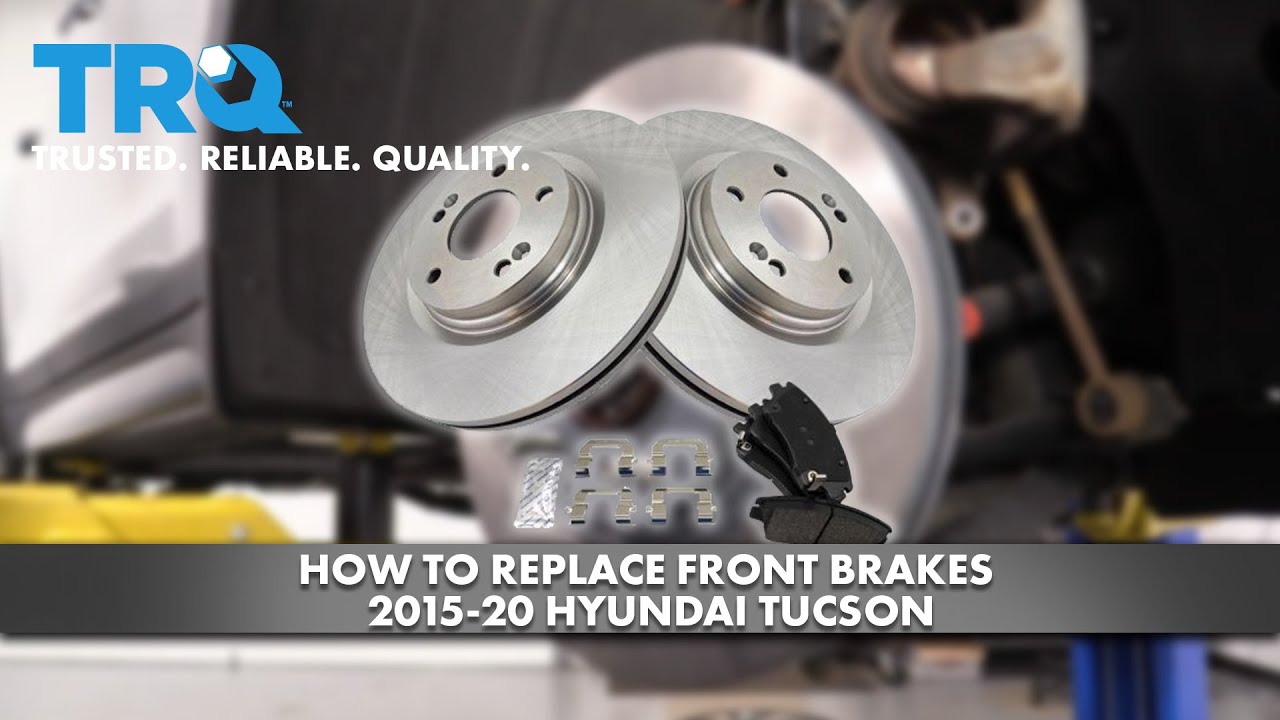 How To Replace Front Brakes 2015-20 Hyundai Tucson