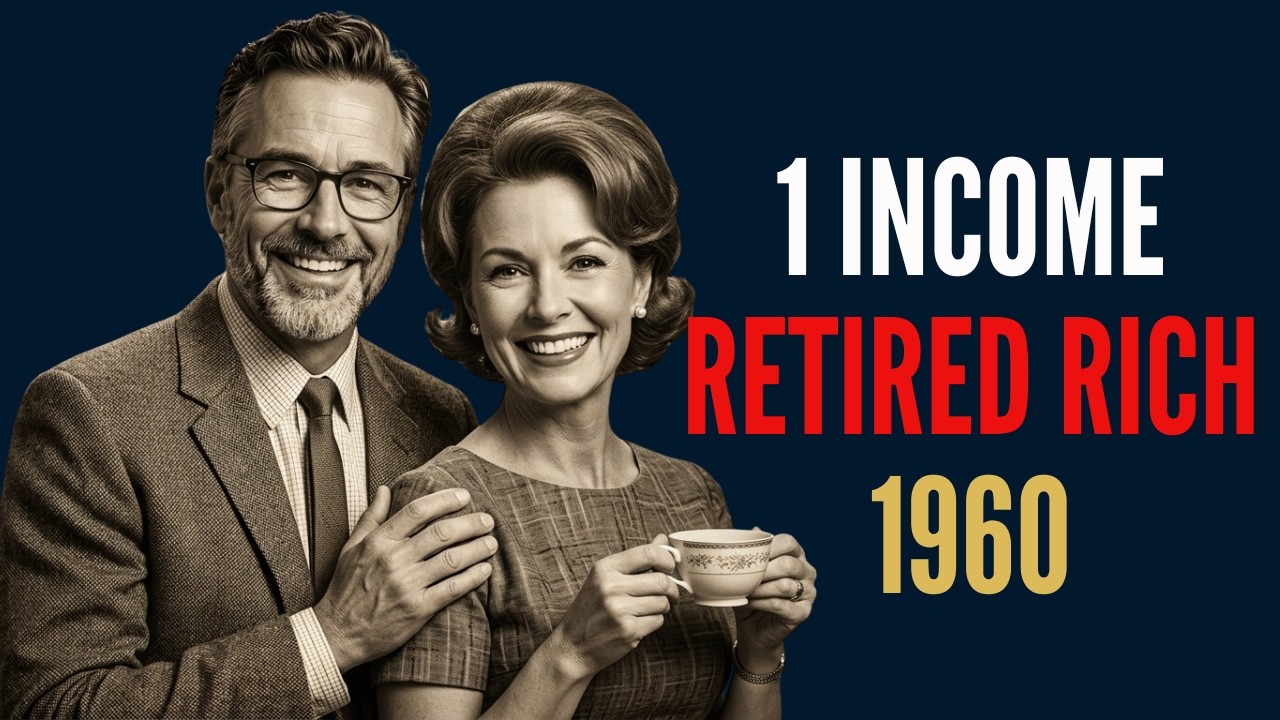 Families Retired Rich on Just One Paycheck | The1960s Method