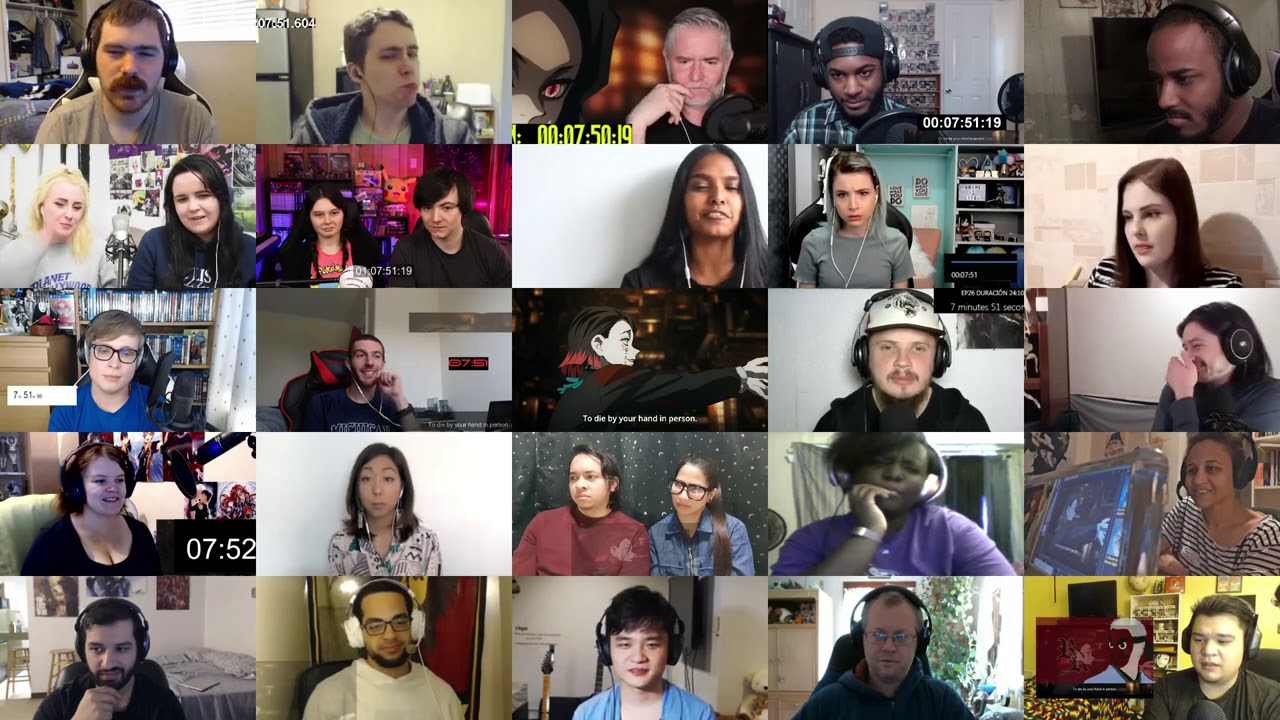 Kimetsu no Yaiba Episode 26 (FINAL S1) Reaction Mashup - Multi Reaction