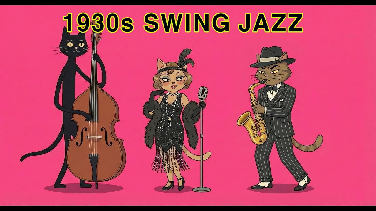 【夜カフェ】1930年代の哀愁、孤独を癒す大人のスロー・スイング・ジャズ・ボーカル 🍷 | vintage vocal jazz (3時間)