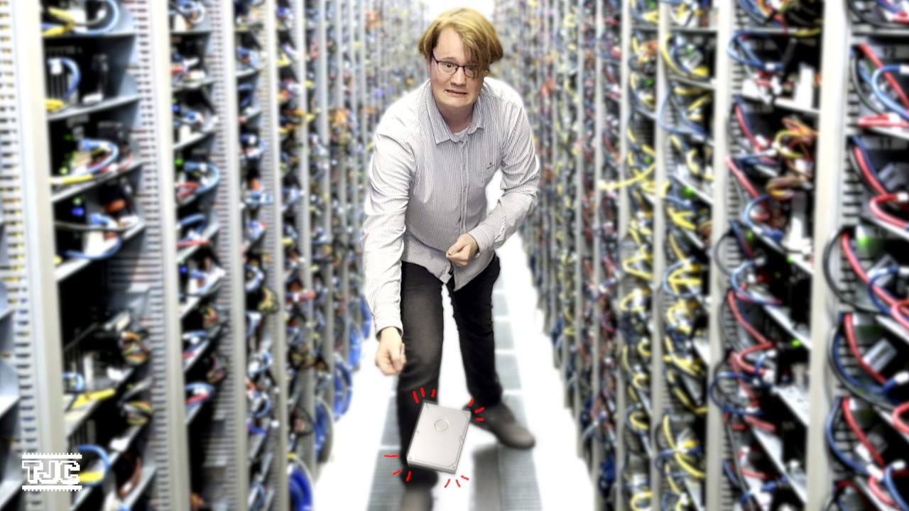 TheJoCraft zerstört Festplatten in einem Rechenzentrum (Hetzner)