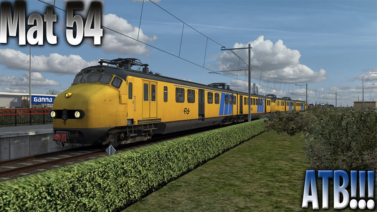 Rijden met de Mat 54 die nu een ATB heeft!! - Train Sim Classic 2024