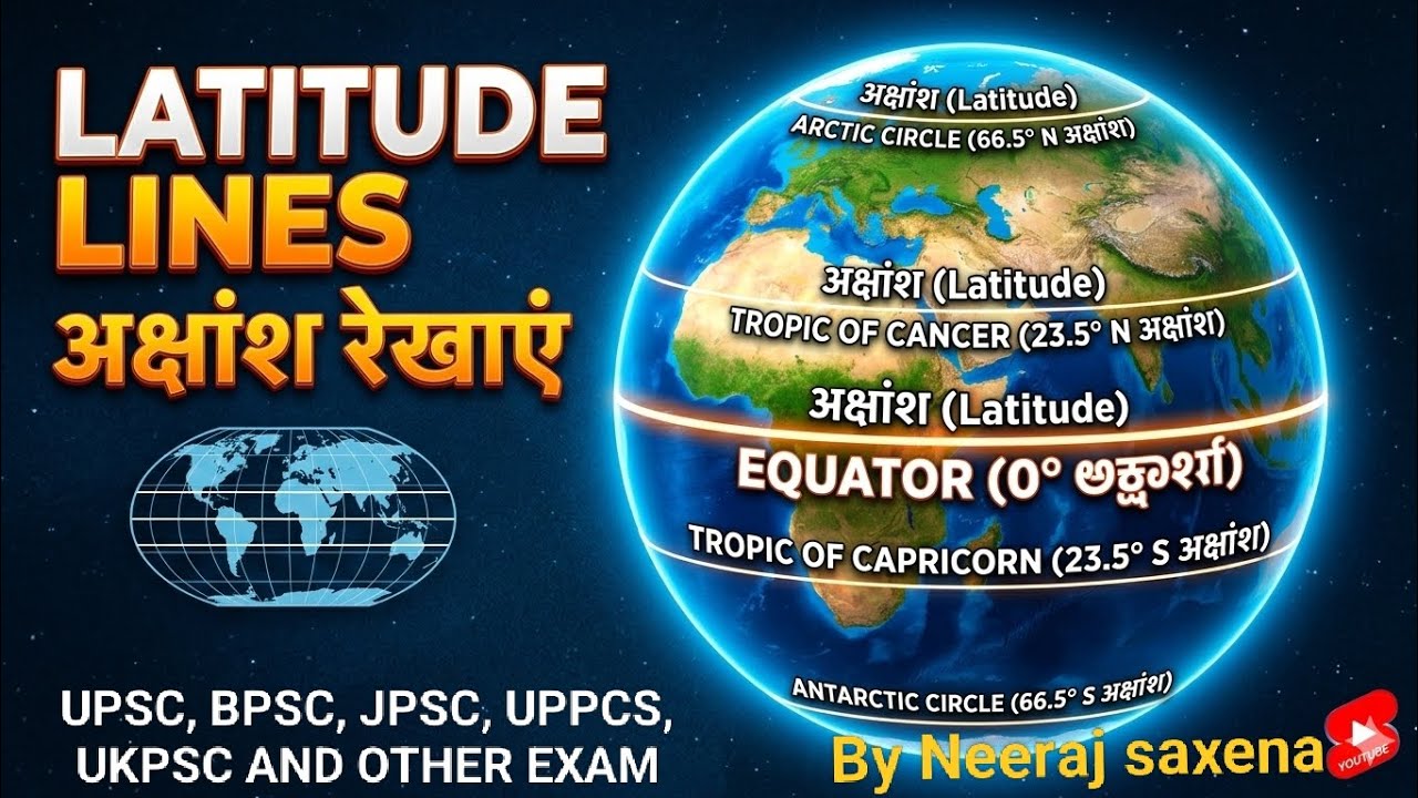 Lattitude line।। By Neeraj saxena।।