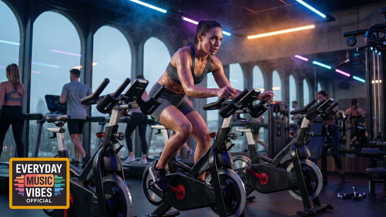 Spin Power — Driving Electro Cycling Instrumental Mix (120 Min) | WORKOUT MODE | EMVo