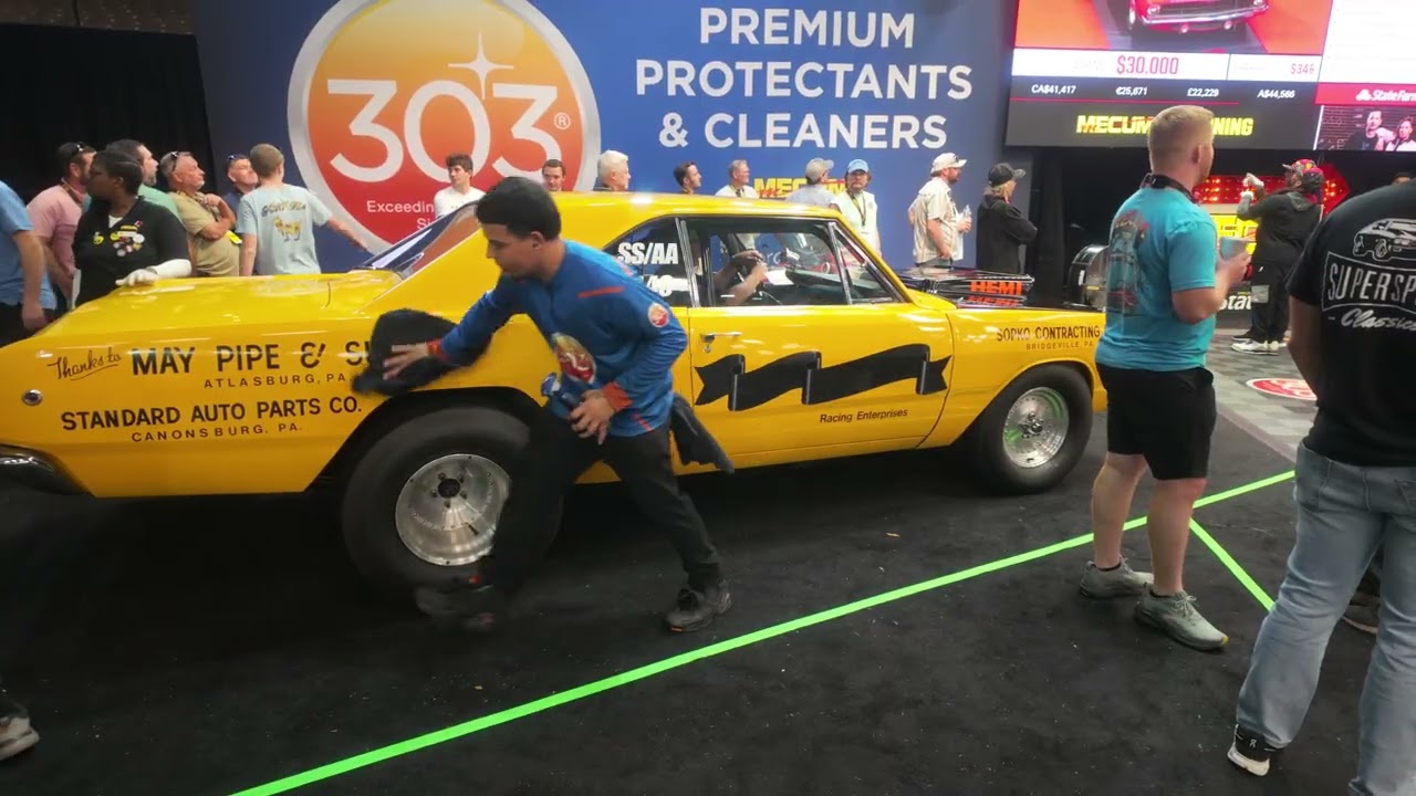 On the Bidding Floor at Mecum Auctions Kissimmee… Pure Adrenaline
