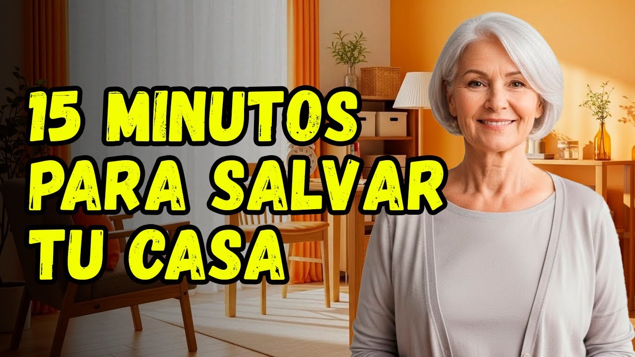 10 Hábitos Diarios para Mujeres de 60+ para una Casa Limpia y Tranquila en Pocos Minutos