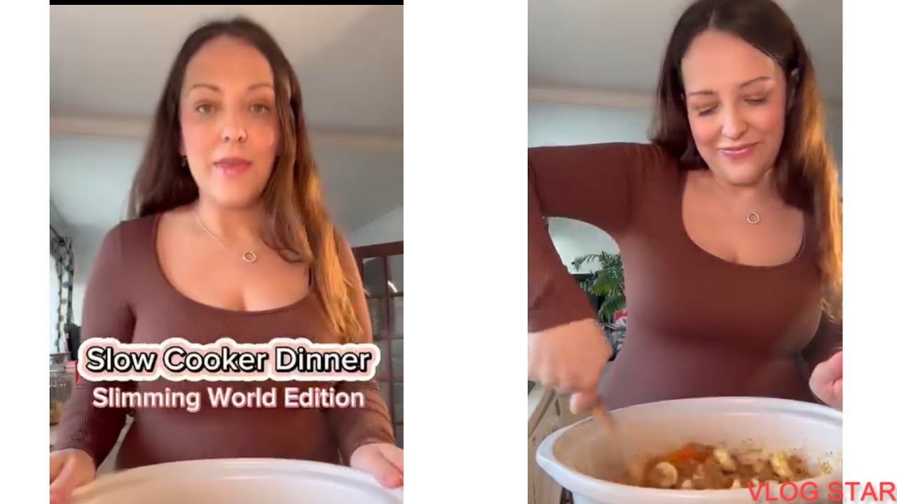 Make a slower cooker chicken curry with me / Slimming world edition
