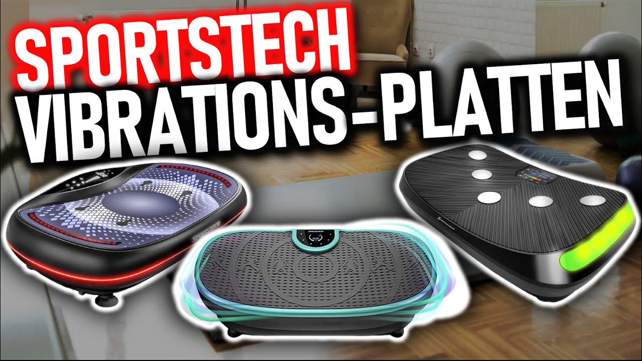 Beste SPORTSTECH VIBRATIONSPLATTEN 2026 | Top 3 Vibrationsplatten Vergleich