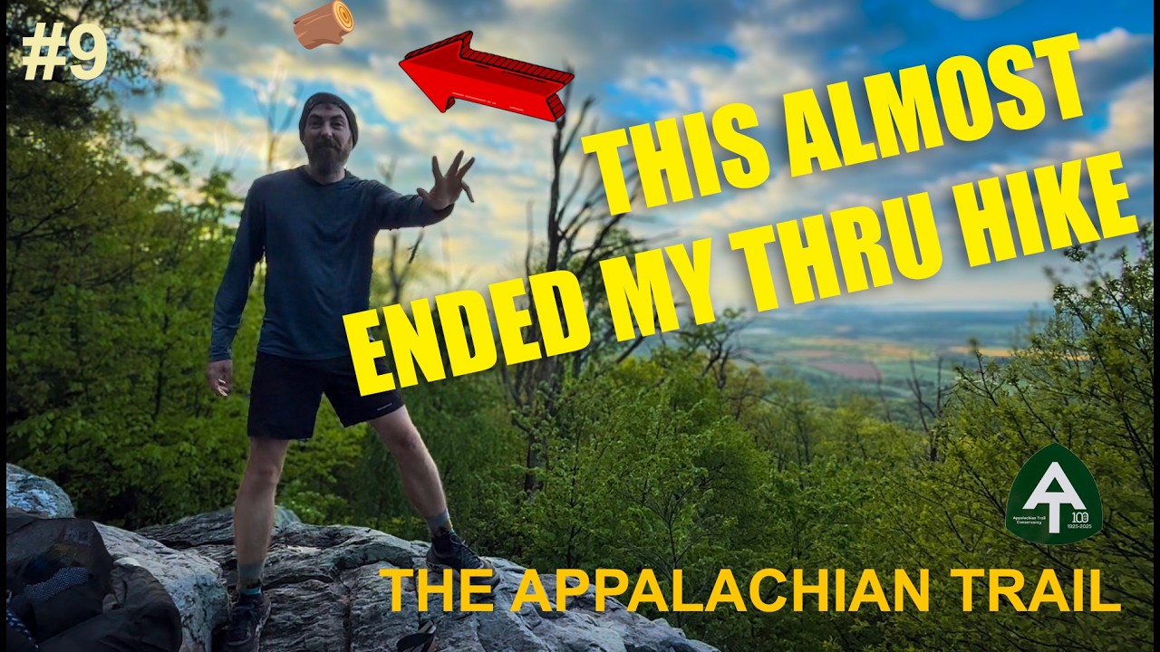 SURVIVING the 4 State Challenge (It Got Scary) - AT Thru Hike Part 9