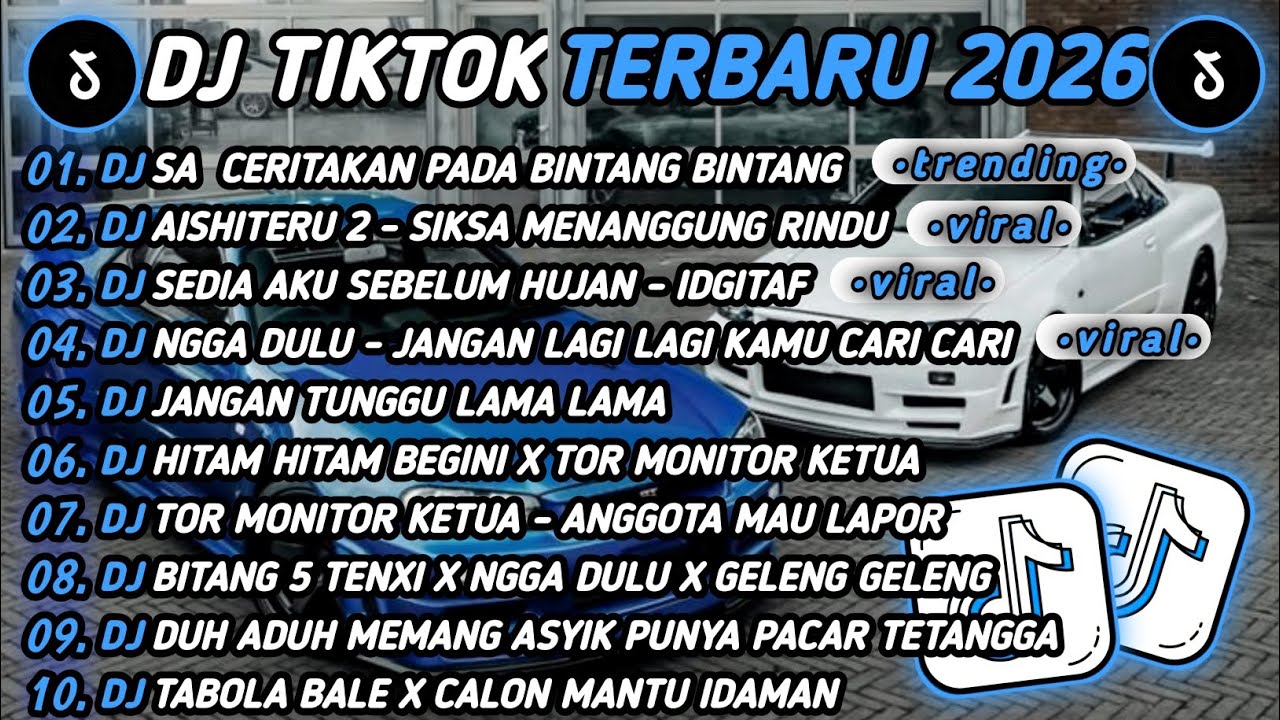 DJ TIKTOK TERBARU 2026🎵DJ SA CERITAKAN PADA BINTANG BINTANG🎵DJ AISHITERU 2 - SIKSA MENANGGUNG RINDU