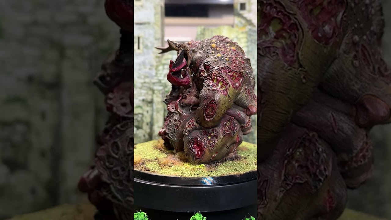 😱Древний Great Unclean One😱 #wartishki #вартишки #warhammer40k #miniature #chaos #dark #scifi