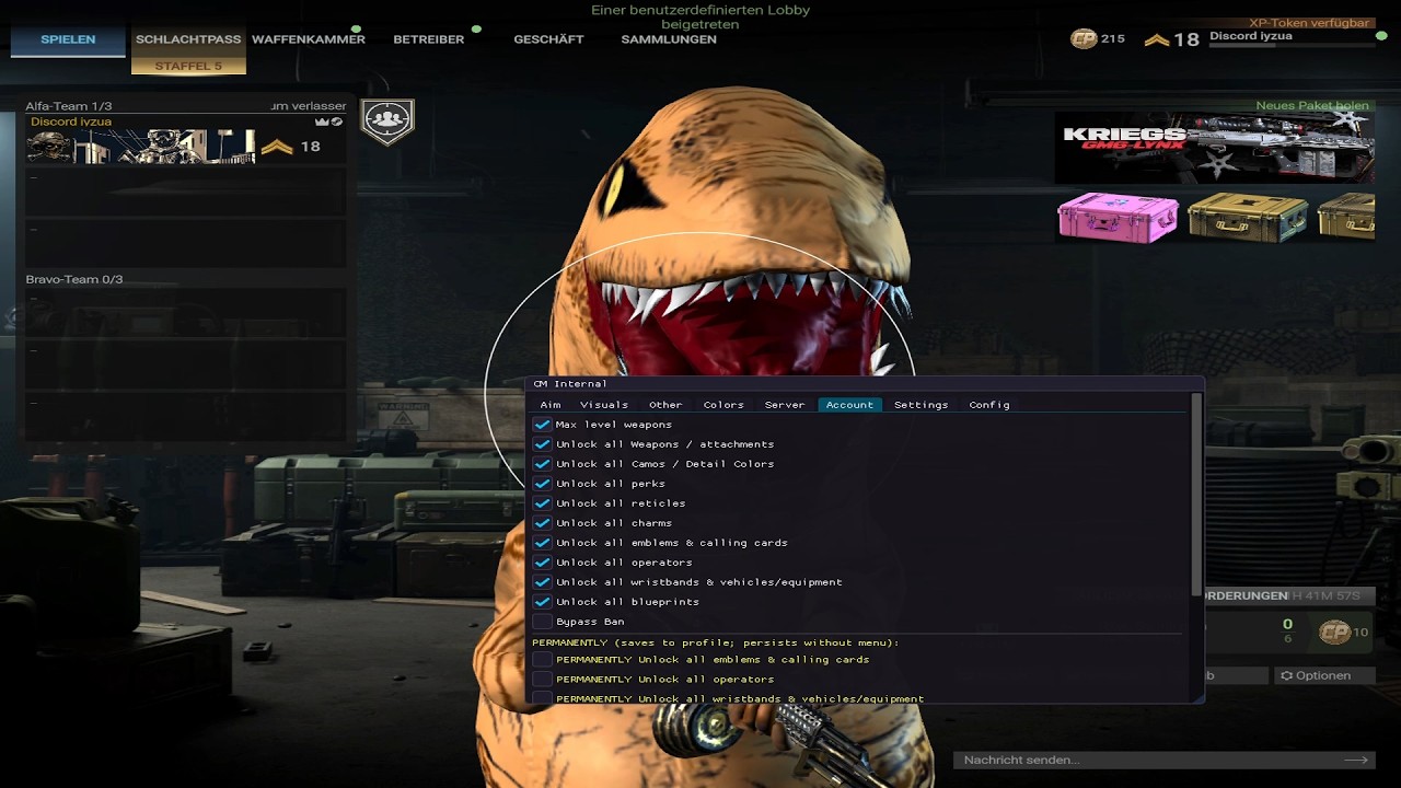 FREE Cheat Combat Master  /Unlock All Aimbot + Esp + Flyhack &