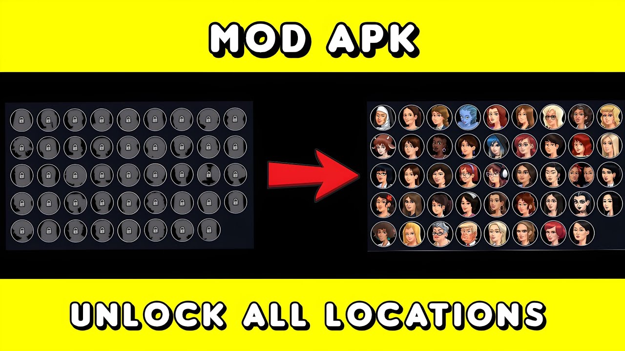 Summertime Saga Unlimited Money, Max Start,cheat Menu, Unlock All Characters 