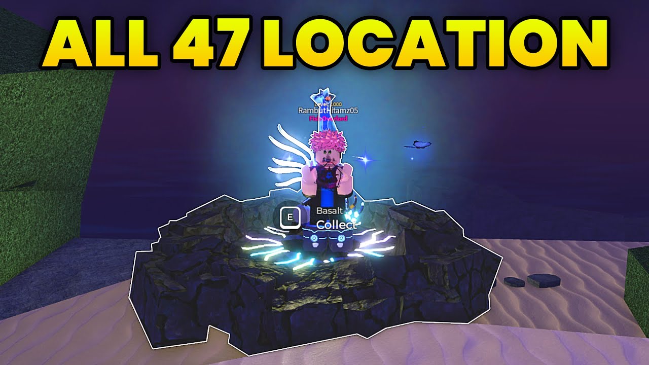 All 47 Fallen Stars Locations in Fisch Roblox (With Timestamps)