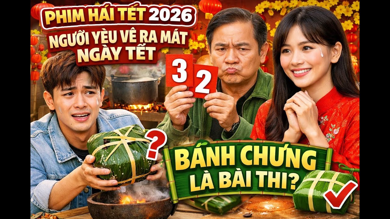 PHIM HÀI TẾT 2026 | Người Yêu Về Ra Mắt Ngày Tết: BÁNH CHƯNG LÀ BÀI THI 😂🎋