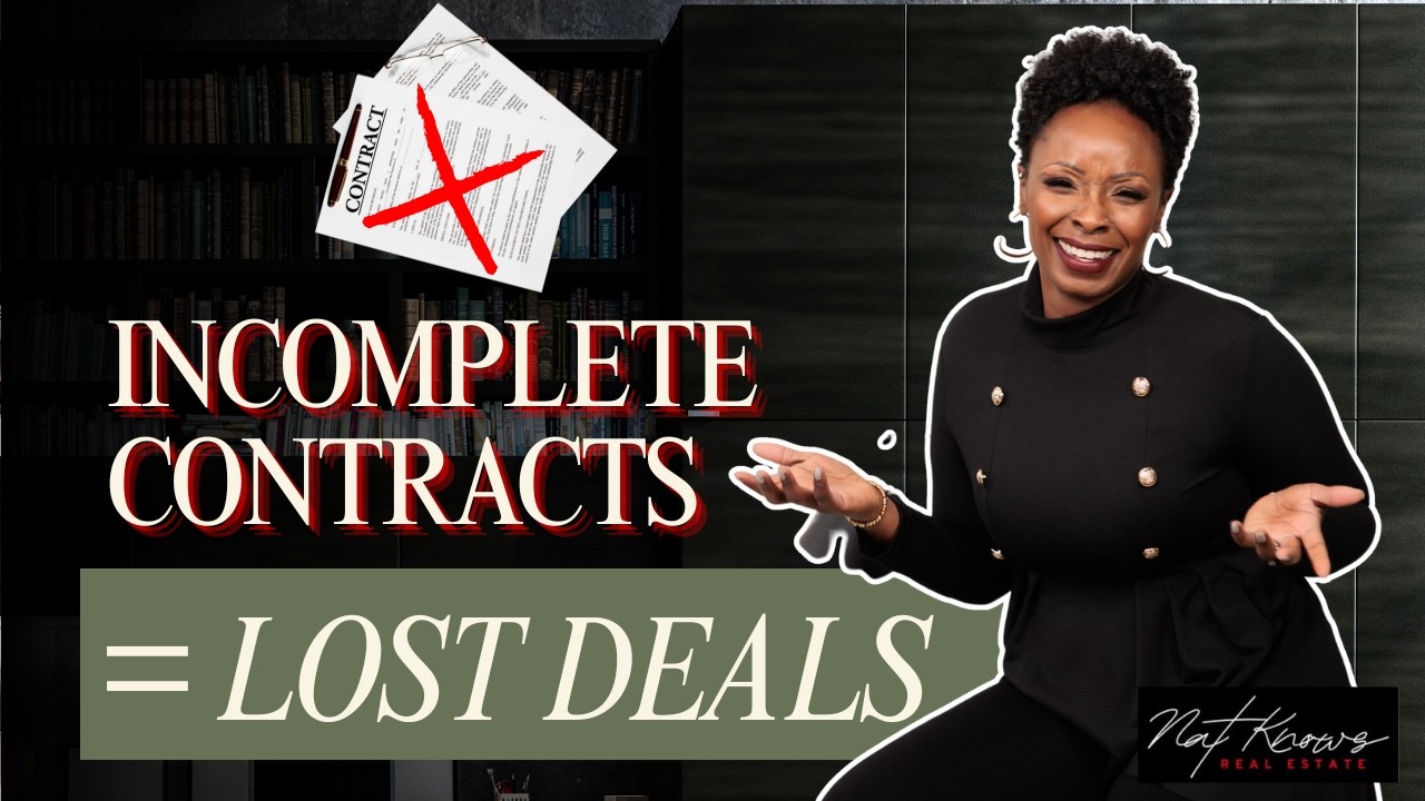 AGENTS, Don’t submit incomplete Real Estate OFFERS